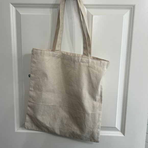 Like new recylced Canvas Tote Bag. San Francisco bridge heart balloon. - Picture 7 of 7